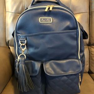 Itzy Ritzy Boss Diaper Bag Navy